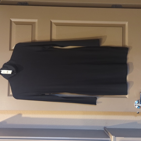 GARAGE Turtleneck long sleeve mini dress - Picture 1 of 5